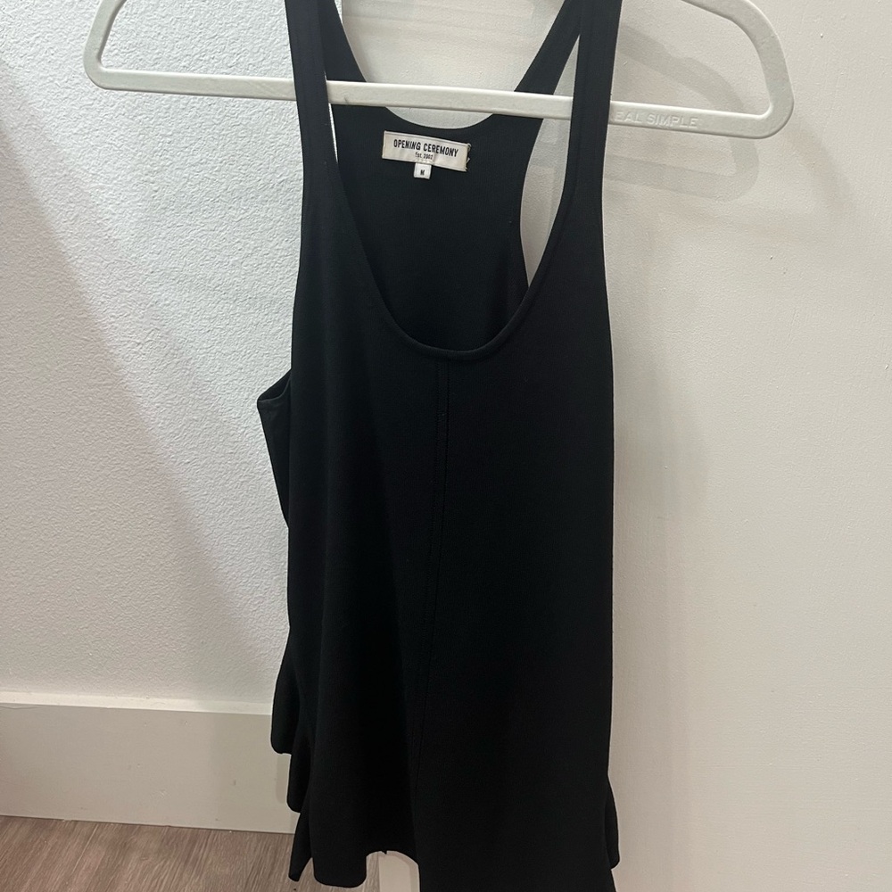 Black Tank Top/Blouse